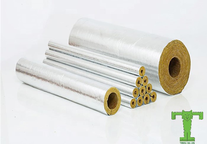 bông khoáng rockwool ống phi 114