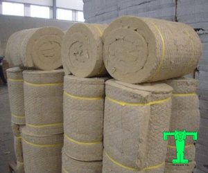 Bông khoáng Rockwool cuộn có lưới 1