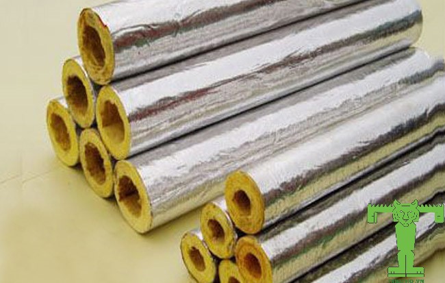 bông khoáng rockwool ống phi 114