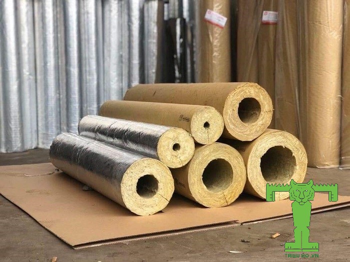 Bông khoáng rockwool ống phi 273 1