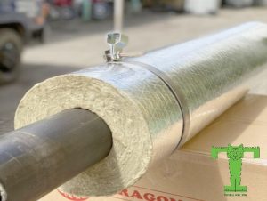 Bông khoáng rockwool ống phi 48 