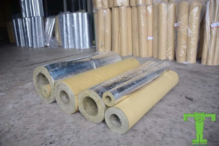 bông khoáng rockwool ống phi 114