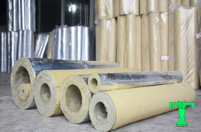 bông khoáng rockwool ống phi 325-5