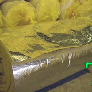 bông thủy tinh cách nhiệt cuộn bạc 48kgm3 2