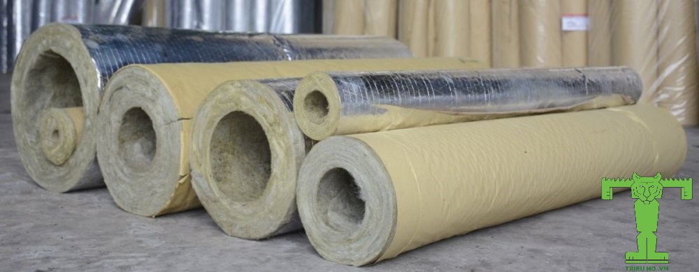 bông khoáng rockwool ống phi 219